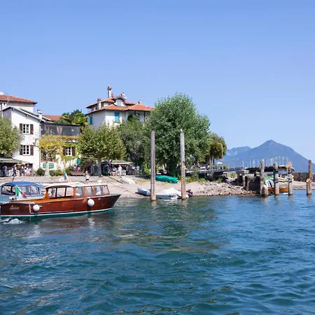 Pandora Lake Maggiore View And Private Beach - Happy Rentals Appartement