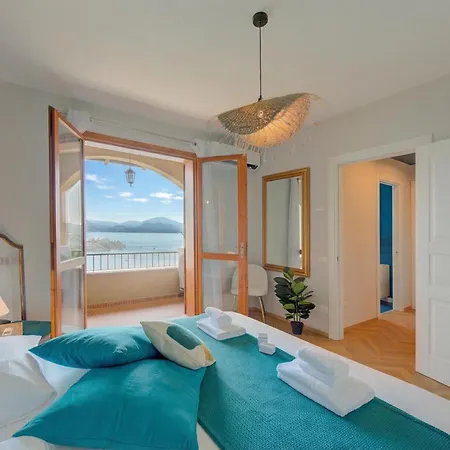 Pandora Lake Maggiore View And Private Beach - Happy Rentals Appartement *